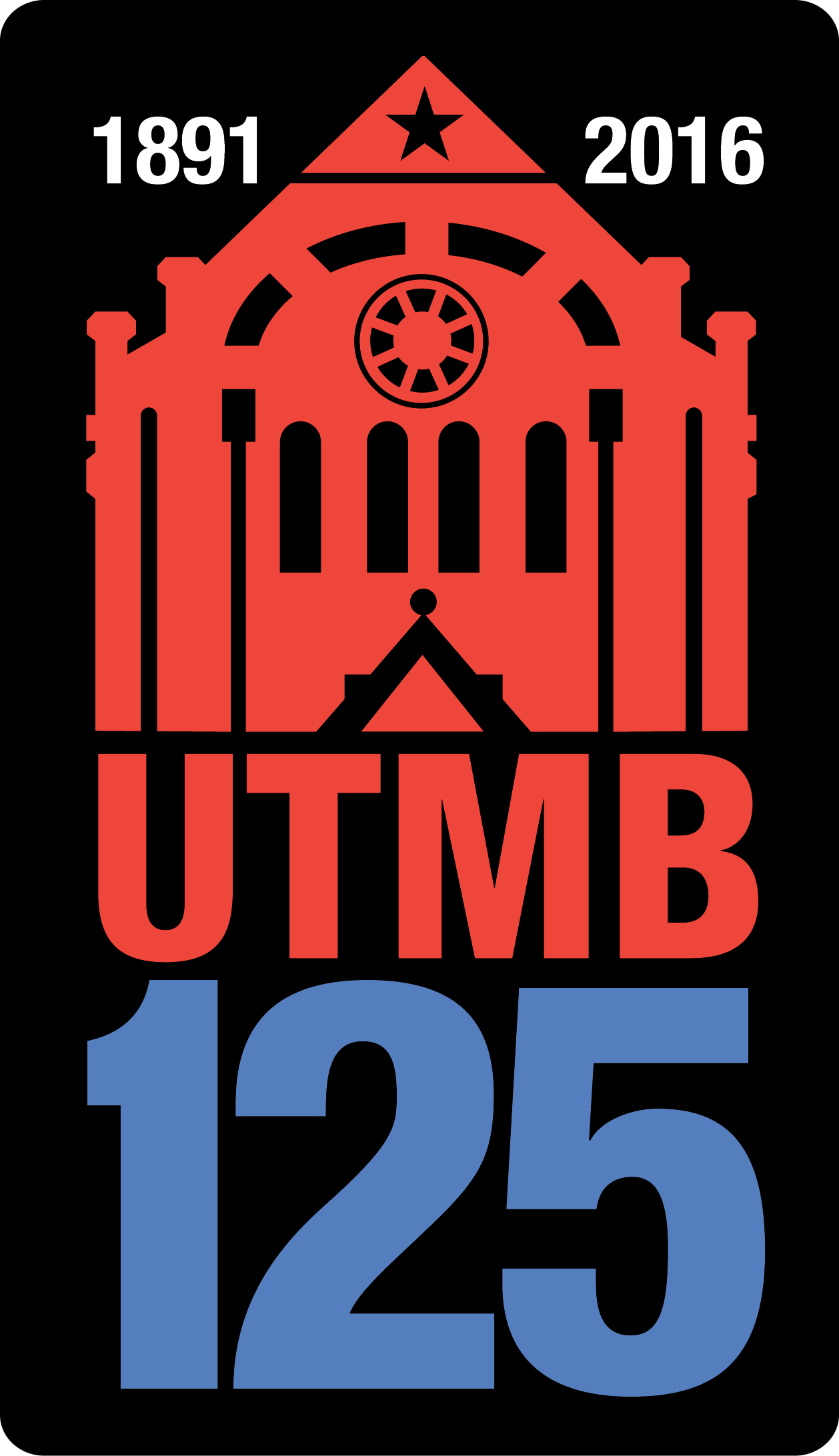 UTMB graphic celebrating 125 years, 1891-2016