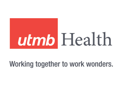 UTMB Health logo introduced in 2010 with the tagline “Working together to work wonders.