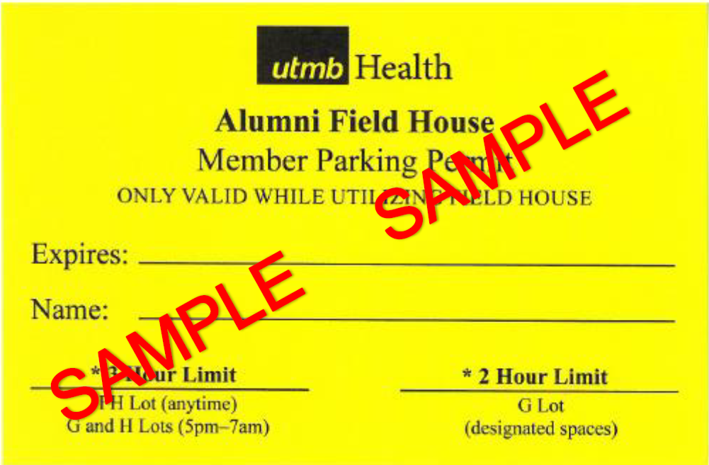 Member Parking Permit