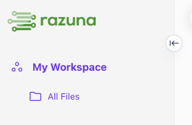 example of My Workspace option