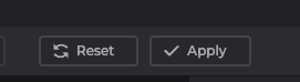 Screenshot of the Apply button