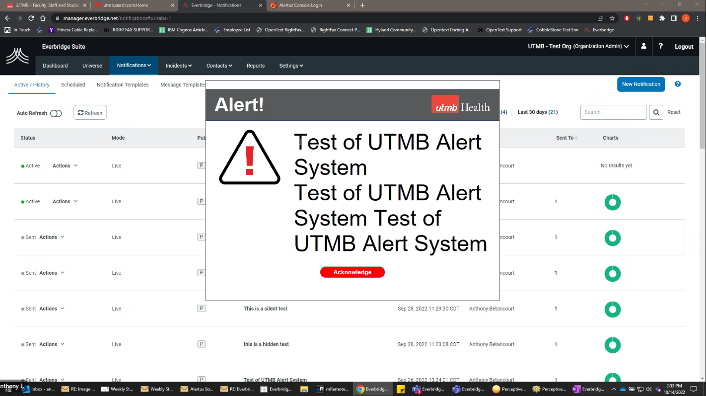 Alertus Test